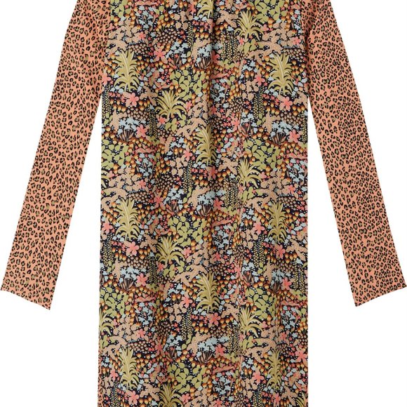 SCOTCH & SODA. Jungle Ruffle Drape Dress - Picture 10 of 10